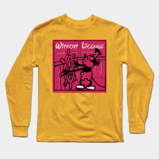 Mickey without License Long Sleeve T-Shirt